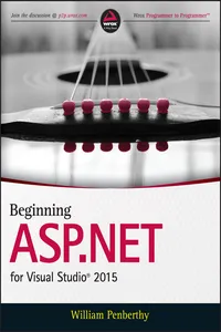 Beginning ASP.NET for Visual Studio 2015_cover