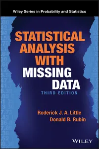 Statistical Analysis with Missing Data_cover