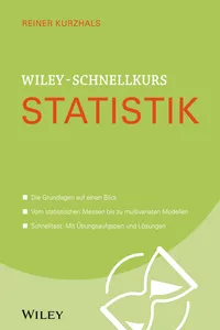 Wiley-Schnellkurs Statistik_cover