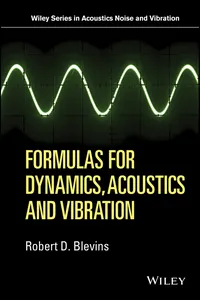 Formulas for Dynamics, Acoustics and Vibration_cover