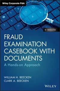 Fraud Examination Casebook with Documents_cover
