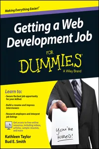 Getting a Web Development Job For Dummies_cover