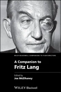 A Companion to Fritz Lang_cover