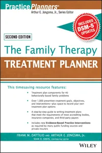 The Family Therapy Treatment Planner, with DSM-5 Updates, 2nd Edition_cover