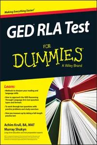 GED RLA For Dummies_cover