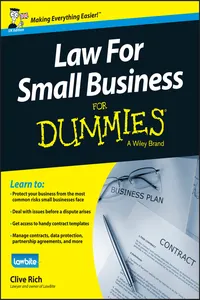 Law for Small Business For Dummies - UK_cover