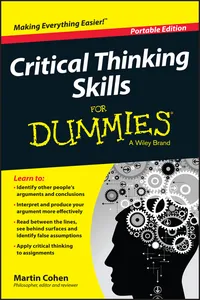 Critical Thinking Skills For Dummies_cover