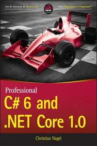 Professional C# 6 and .NET Core 1.0_cover
