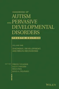 Handbook of Autism and Pervasive Developmental Disorders, Volume 1_cover
