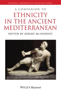 A Companion to Ethnicity in the Ancient Mediterranean_cover