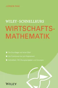 Wiley-Schnellkurs Wirtschaftsmathematik_cover