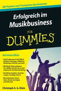 Erfolgreich im Musikbusiness für Dummies_cover