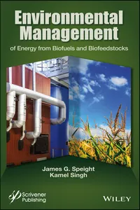 Environmental Management of Energy from Biofuels and Biofeedstocks_cover