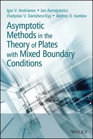 Asymptotic Methods in the Theory of Plates with Mixed Boundary Conditions