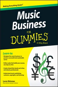 Music Business For Dummies_cover