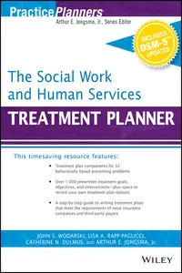 The Social Work and Human Services Treatment Planner, with DSM 5 Updates_cover