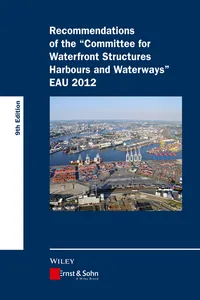 Recommendations of the Committee for Waterfront Structures Harbours and Waterways_cover
