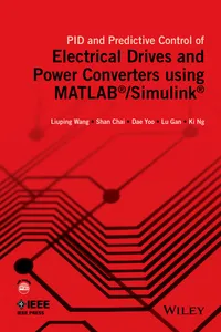 PID and Predictive Control of Electrical Drives and Power Converters using MATLAB / Simulink_cover