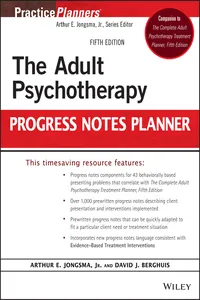 The Adult Psychotherapy Progress Notes Planner_cover