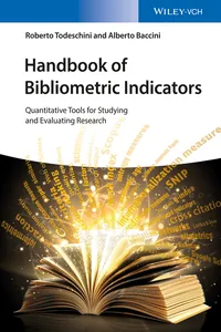 Handbook of Bibliometric Indicators_cover