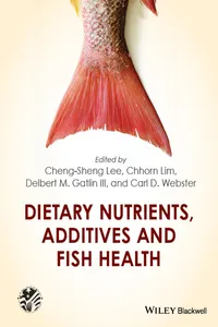 Dietary Nutrients, Additives and Fish Health_cover