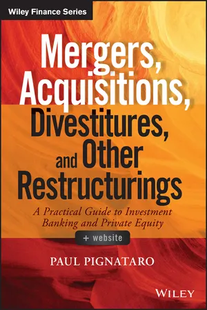 Mergers, Acquisitions, Divestitures, and Other Restructurings