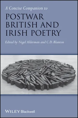 A Concise Companion to Postwar British and Irish Poetry