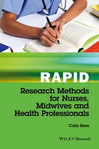 Rapid Research Methods for Nurses, Midwives and Health Professionals_cover