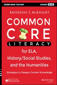 Common Core Literacy for ELA, History/Social Studies, and the Humanities_cover