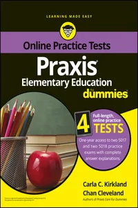 Praxis Elementary Education For Dummies with Online Practice Tests_cover