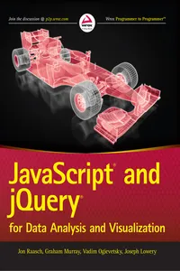JavaScript and jQuery for Data Analysis and Visualization_cover