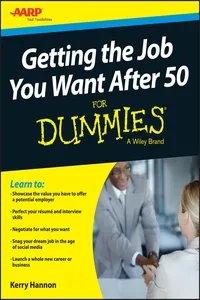 Getting the Job You Want After 50 For Dummies_cover