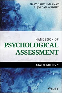 Handbook of Psychological Assessment_cover