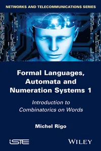 Formal Languages, Automata and Numeration Systems 1_cover