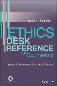 Ethics Desk Reference for Counselors_cover