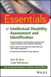 Essentials of Intellectual Disability Assessment and Identification_cover