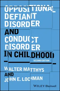 Oppositional Defiant Disorder and Conduct Disorder in Childhood_cover