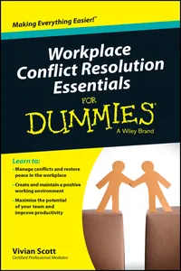 Workplace Conflict Resolution Essentials For Dummies_cover