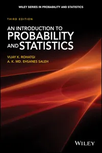 An Introduction to Probability and Statistics_cover