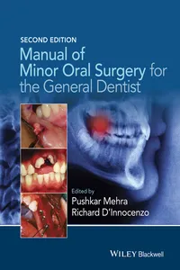 Manual of Minor Oral Surgery for the General Dentist_cover