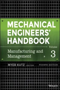Mechanical Engineers' Handbook, Volume 3_cover