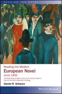 Reading the Modern European Novel since 1900_cover