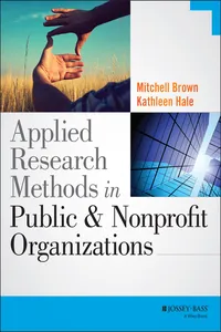 Applied Research Methods in Public and Nonprofit Organizations_cover