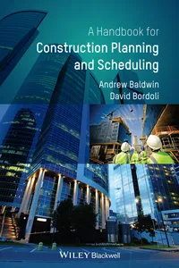 Handbook for Construction Planning and Scheduling_cover