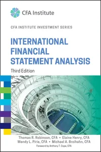 International Financial Statement Analysis_cover
