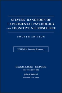Stevens' Handbook of Experimental Psychology and Cognitive Neuroscience, Learning and Memory_cover