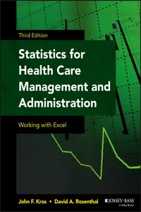 Statistics for Health Care Management and Administration_cover