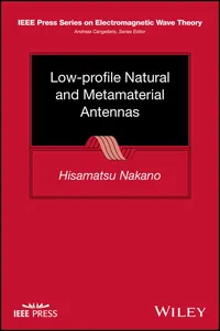Low-profile Natural and Metamaterial Antennas_cover