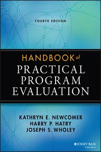 Handbook of Practical Program Evaluation_cover