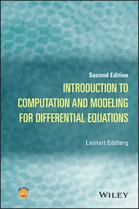 Introduction to Computation and Modeling for Differential Equations_cover